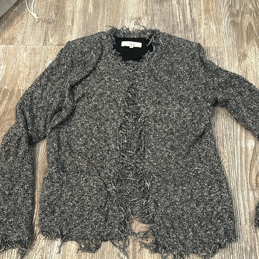 Iro jacket fringed size 34 xs